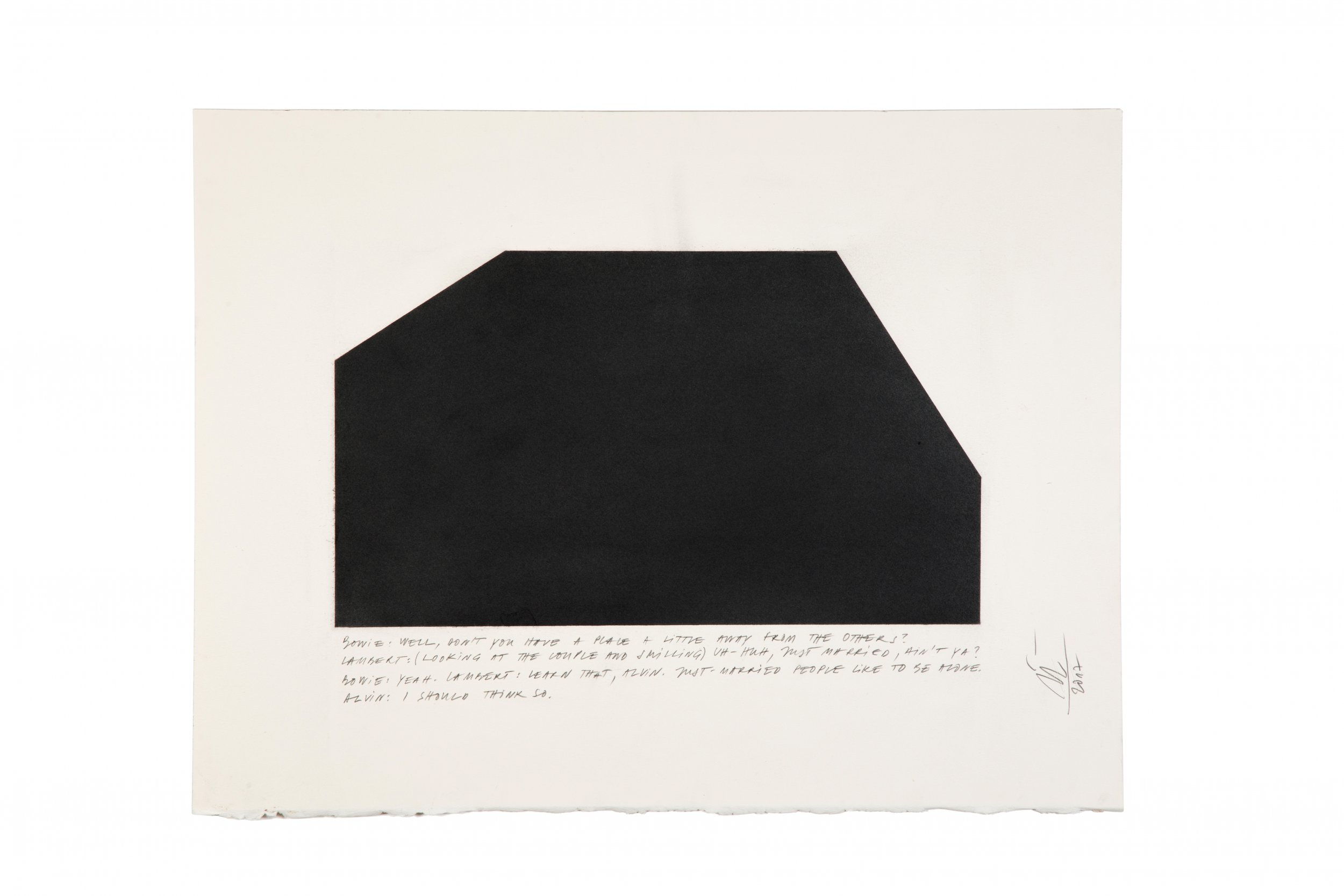 João Louro, Tesserato #03, 2017. Graphite on Arches paper 400 g. 60 x 80 cm. Unique

