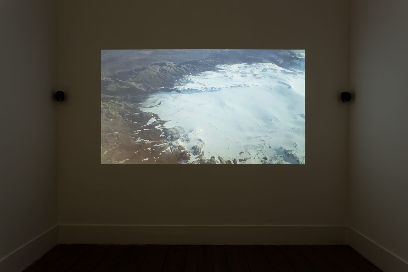 Nuno da Luz, whenever Eyjafjallajökull, 2015. Video, color, stereo, 13’40’’ (loop). Exhibition view: Wilderness, Vera Cortês Art Agency, 2015
