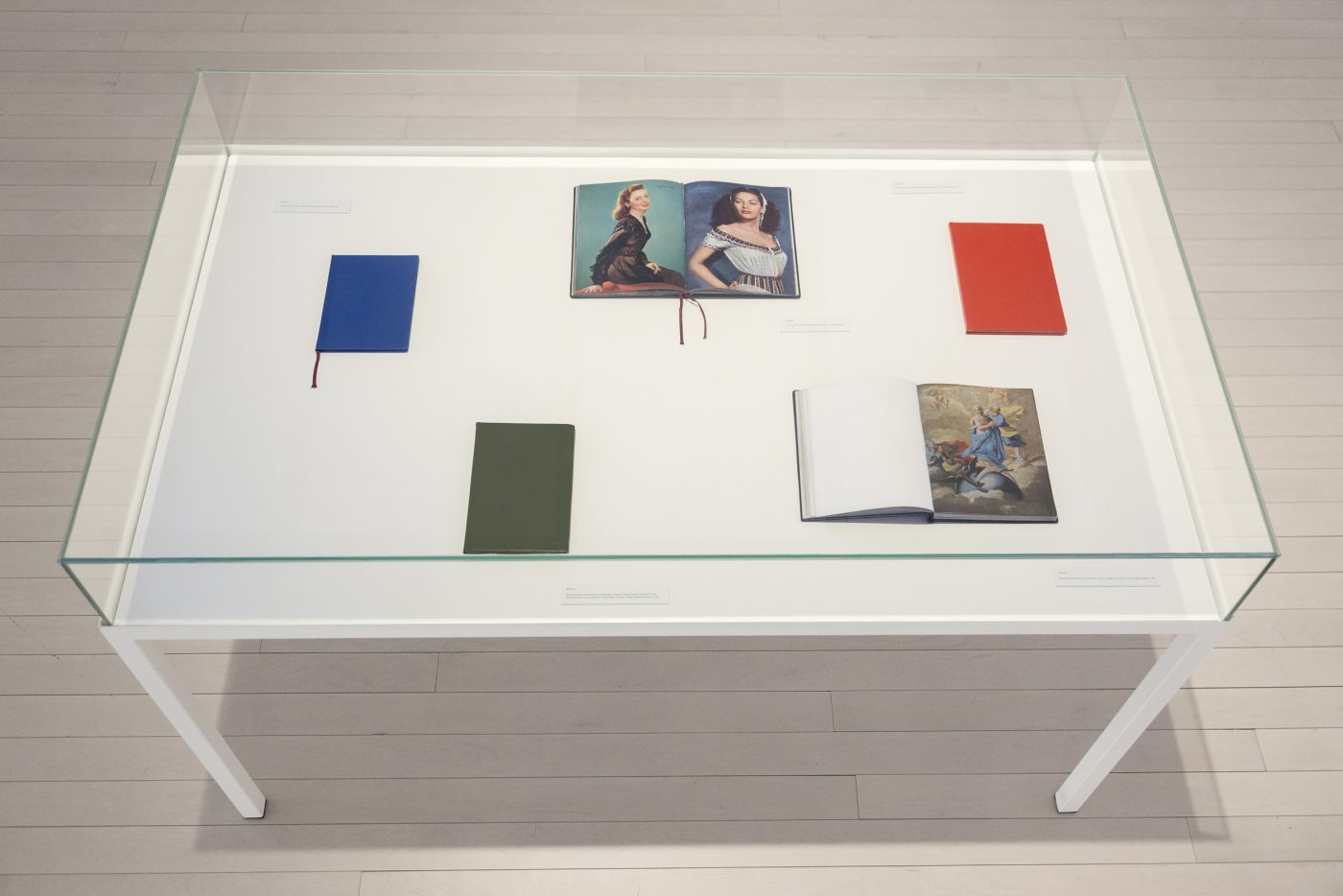 Exhibition view: The Infinite Library, Daniel Gustav Cramer and Haris Epaminonda, Fabra i Coats | Centre d’Art Contemporani de Barcelona, 2020
