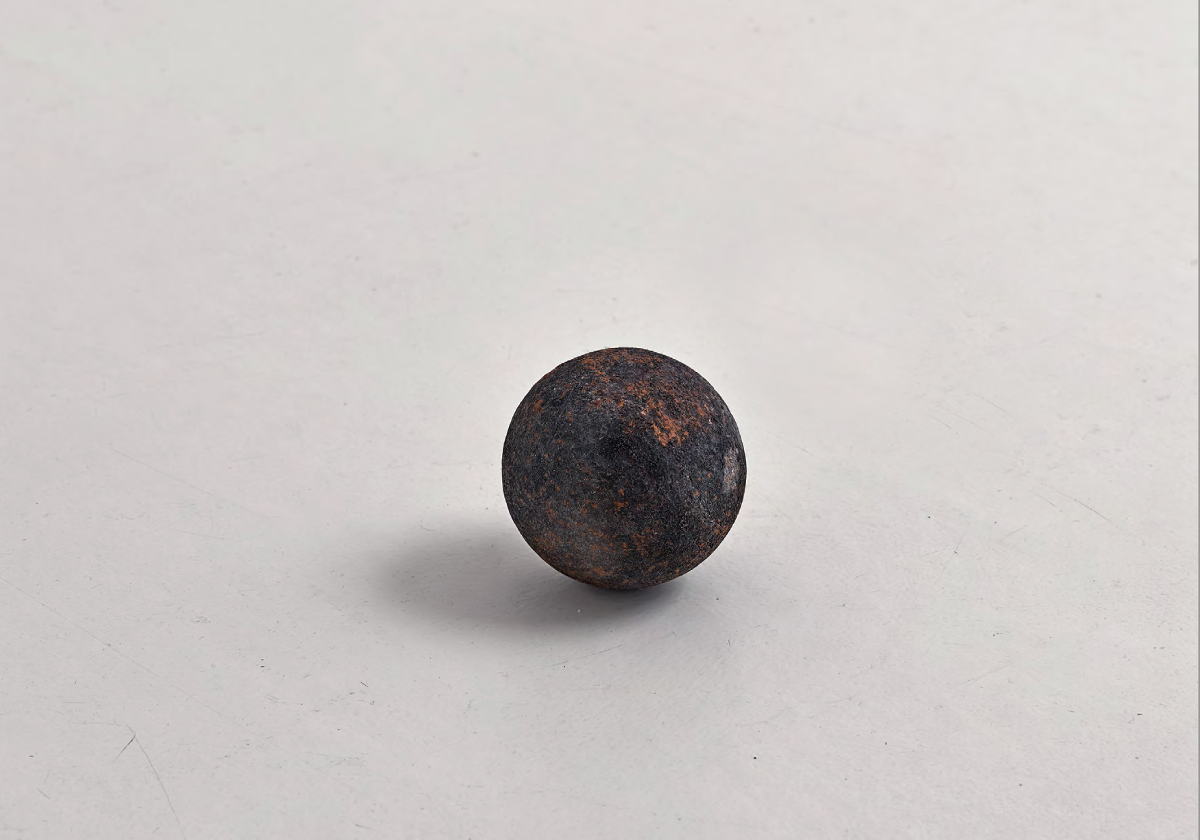 Daniel Gustav Cramer, XXXIX, 2020. Found sphere. Ø 9 cm
