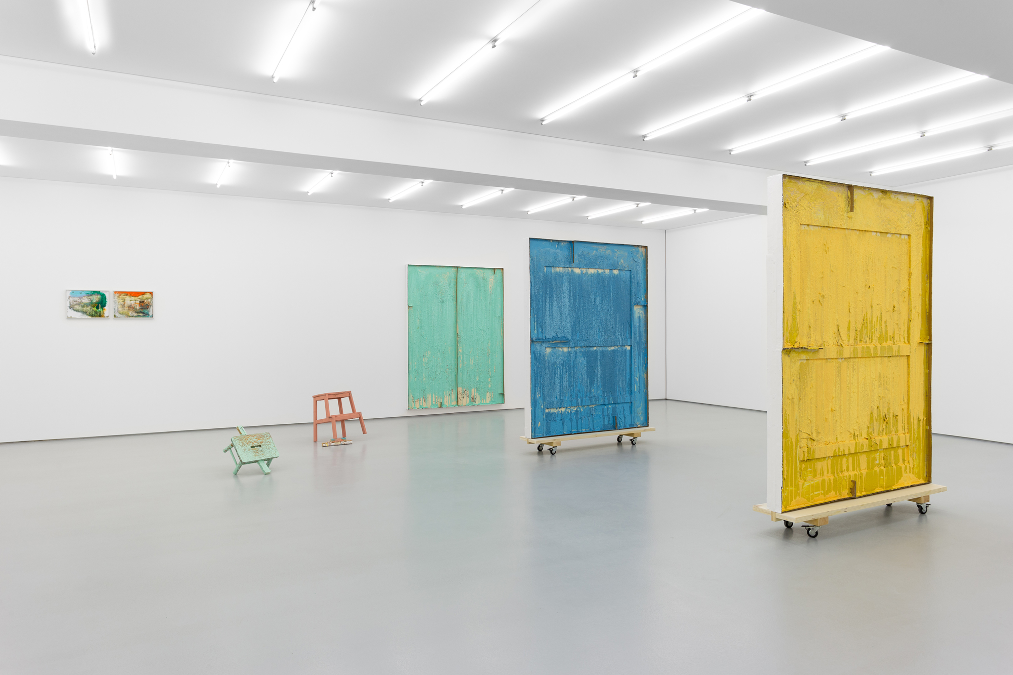 Exhibition view: Casa, Carlos Bunga, Galeria Vera Cortês, 2021

