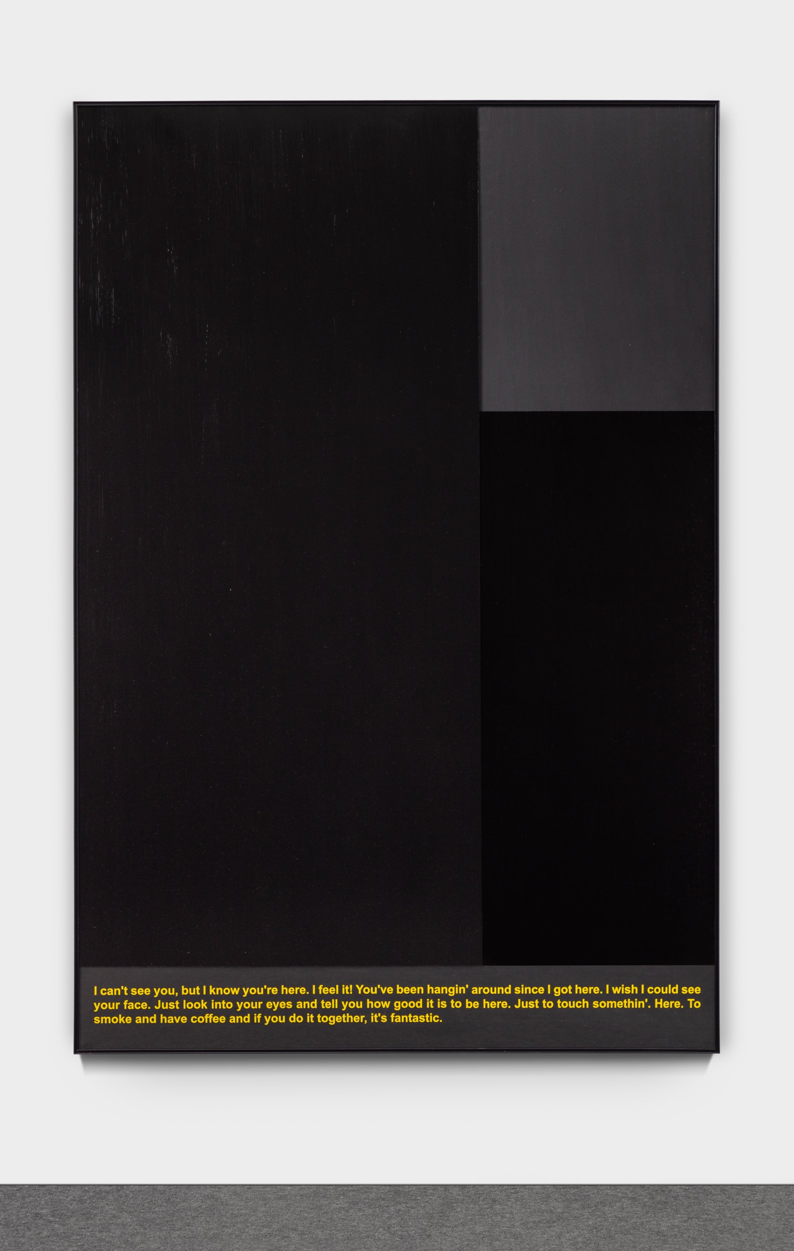 João Louro, Blind Image #230, 2022. Acrylic and plexiglass. 200 x 135 cm. Unique
