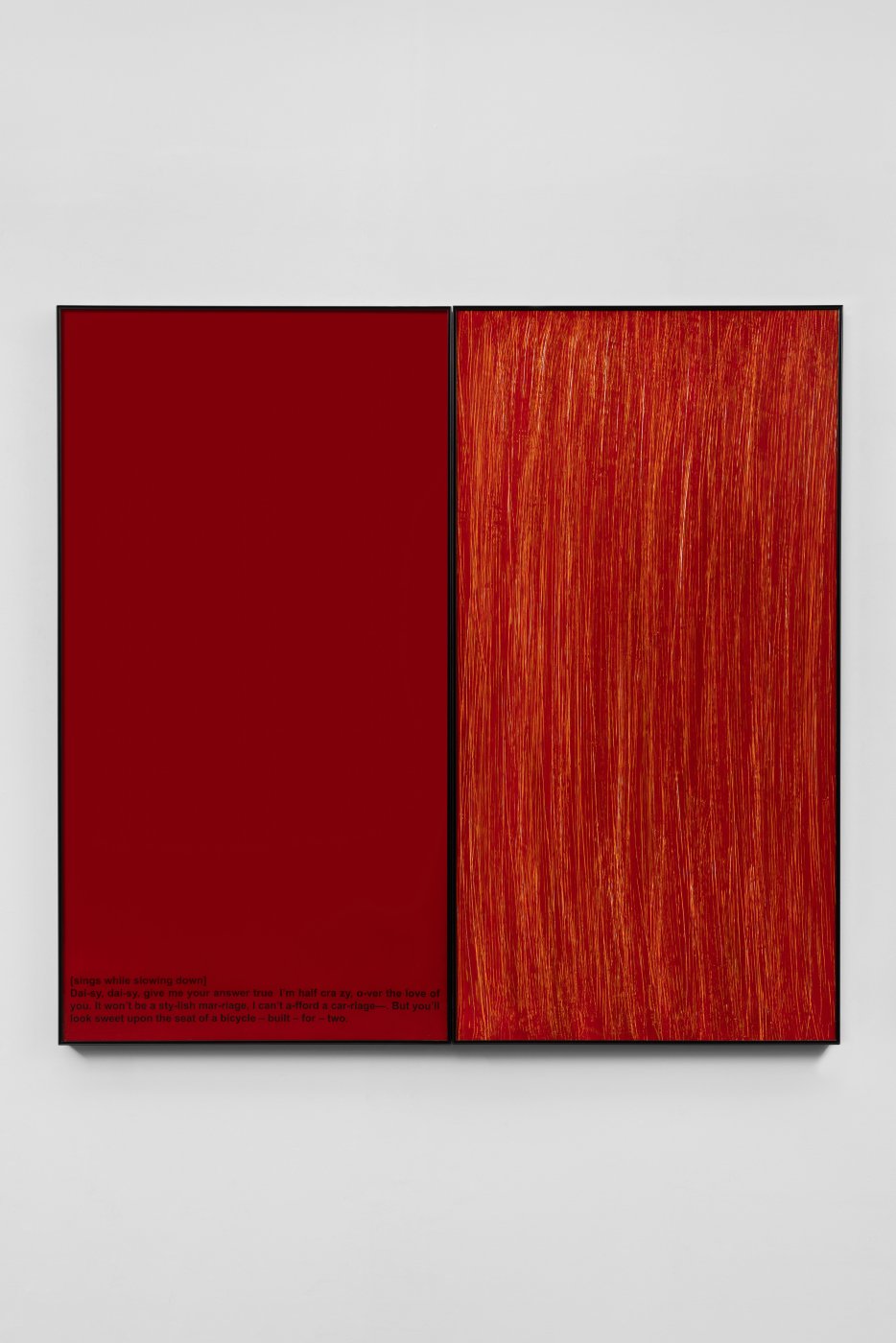 João Louro, From Left to Right #21, 2023. Acrylic and plexiglas. 161 x 170,5 x 3 cm. Unique
