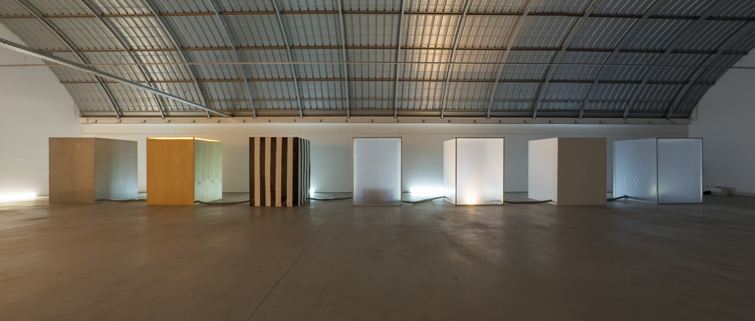 Ana Vieira, Ana Vieira: Cadernos de Montagem, 2024-2025. Exhibition view at Centro de Arte Oliva, São João da Madeira, Portugal
