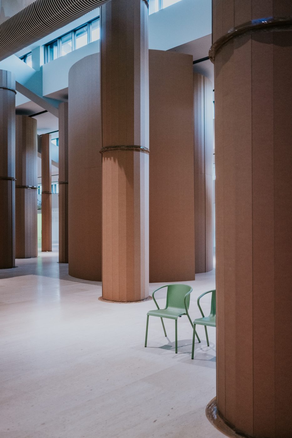 Carlos Bunga, Forest, 2025. Site-specific installation for Centro de Arte Moderna Gulbenkian
