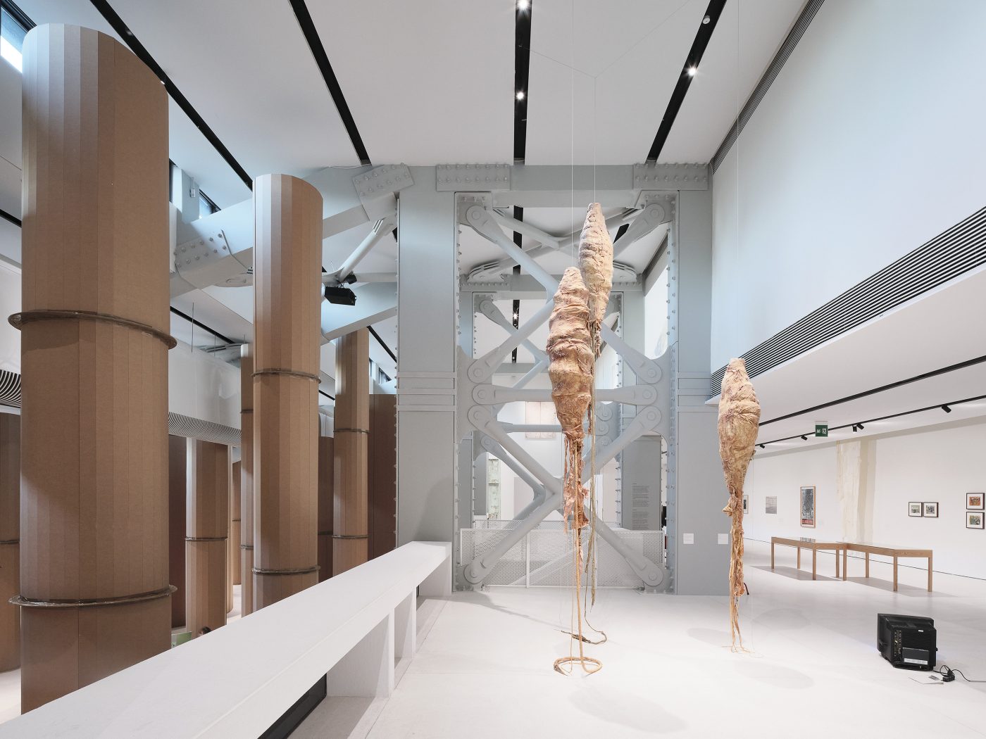 Exhibition view: Carlos Bunga, Inhabit the Contradiction. Centro de Arte Moderna, Gulbenkian, 2025-26
