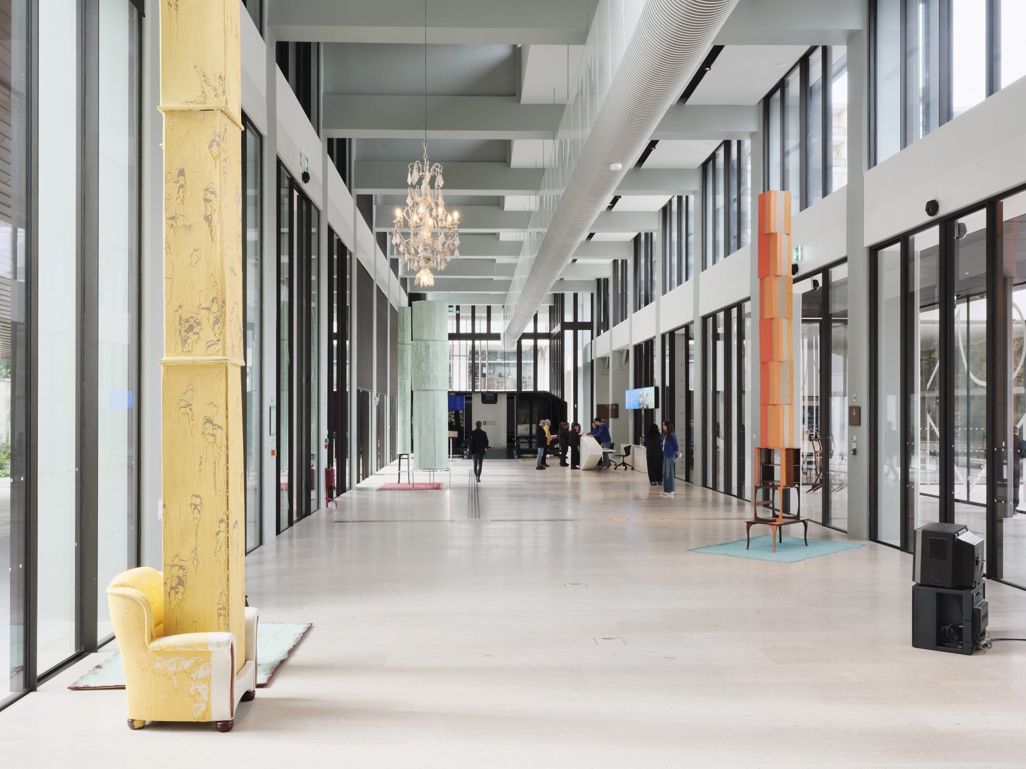 Exhibition view: Carlos Bunga, Inhabit the Contradiction. Centro de Arte Moderna Gulbenkian, 2025-26
