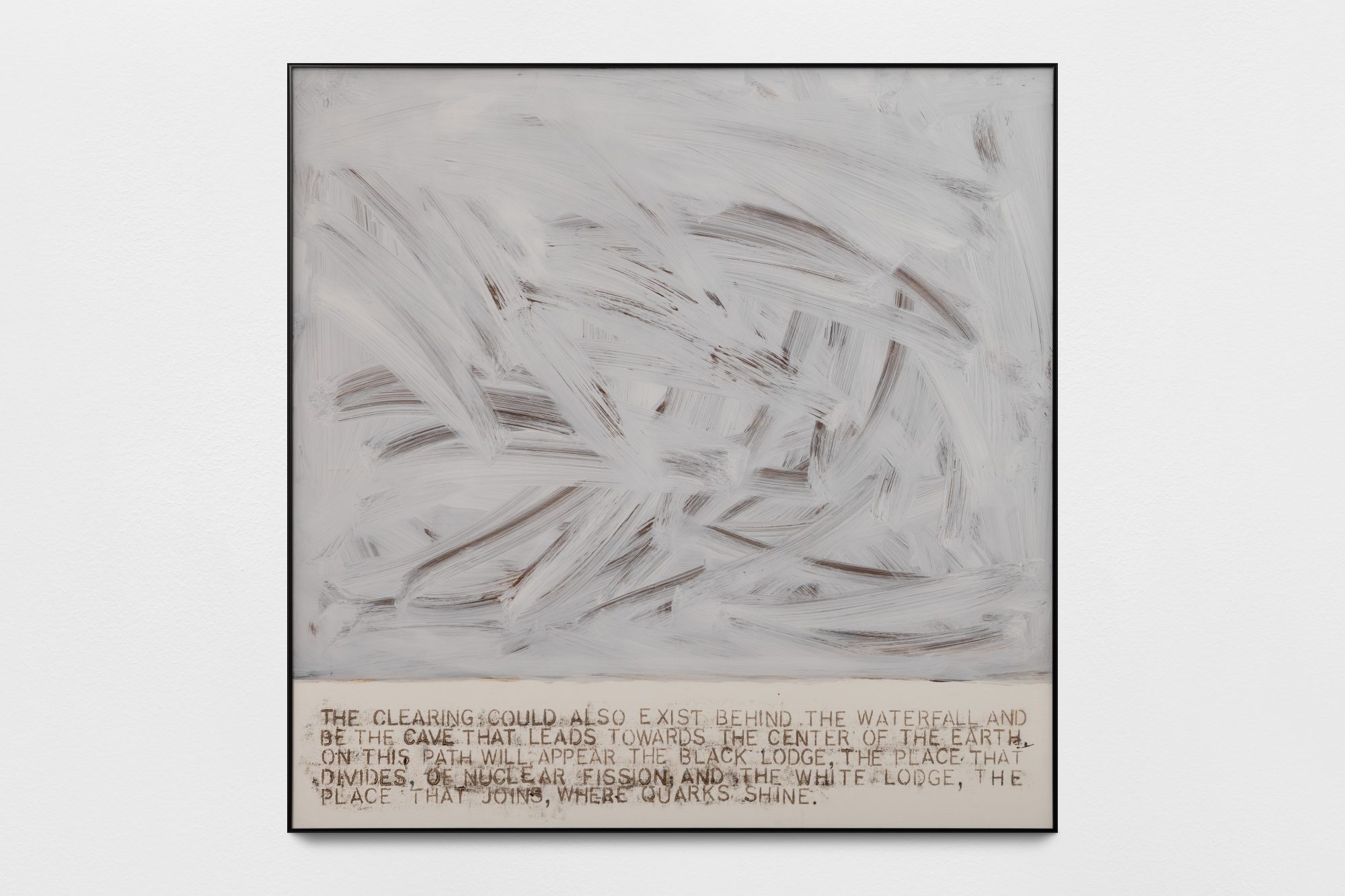 João Louro, The Clearing #14, 2025. Acrylic and plexiglass. 154 x 154 x 6,5 cm
