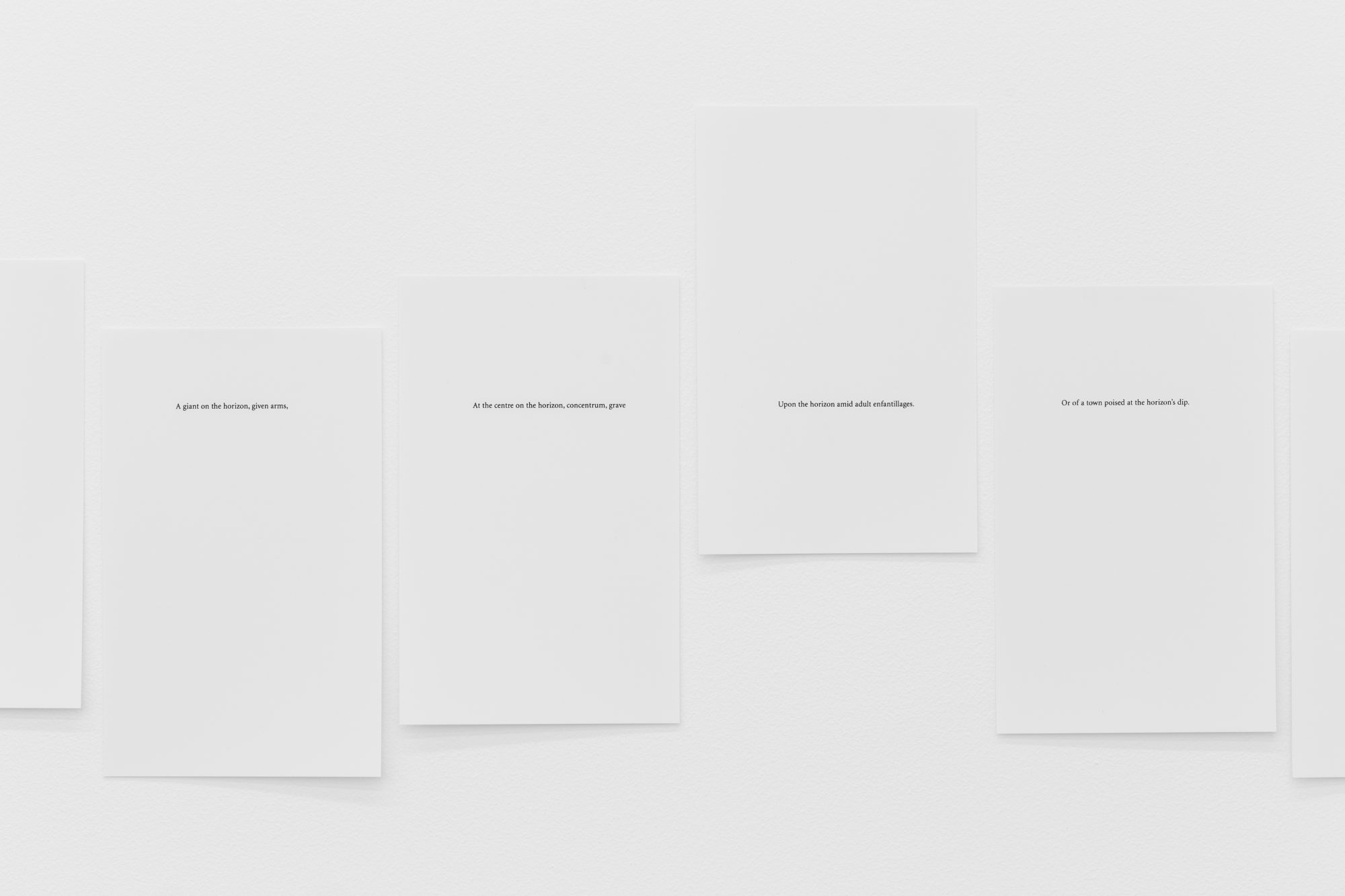 Angela Detanico / Rafael Lain, 
Night and Day, Virginia Woolf, 2023. Print on Munken Munken 120gr, Olin, 
crème. 10 pages (19,5 x 12,4 cm). Total: 22 x 130 cm, 
Unique
